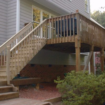 Stairs deck restoration 1