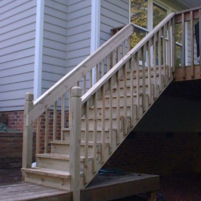 Stairs deck restoration